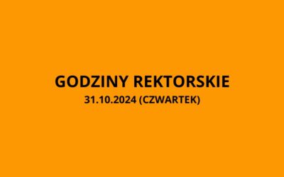 Godziny Rektorskie