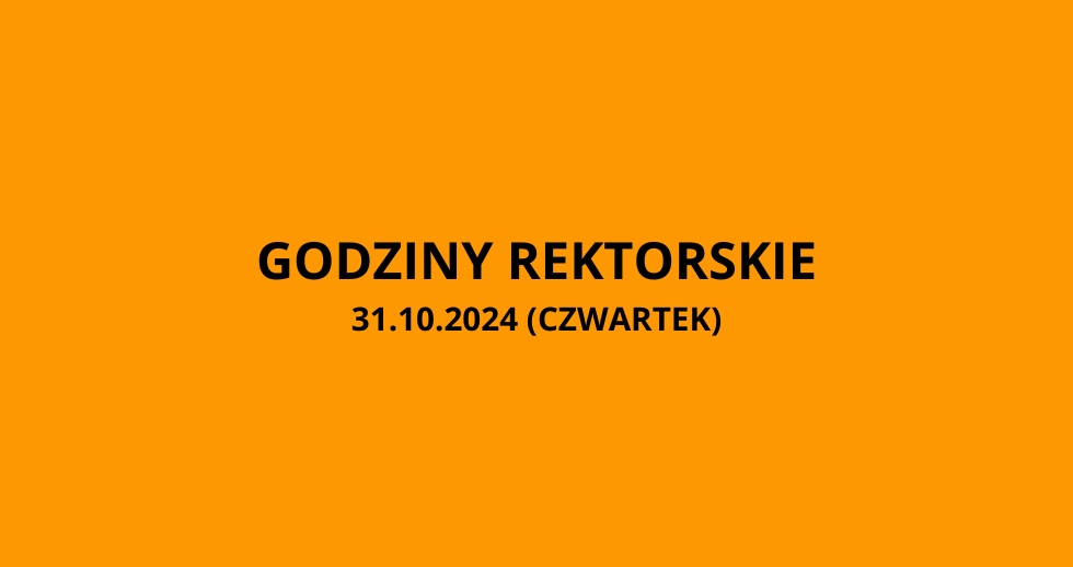 Godziny Rektorskie