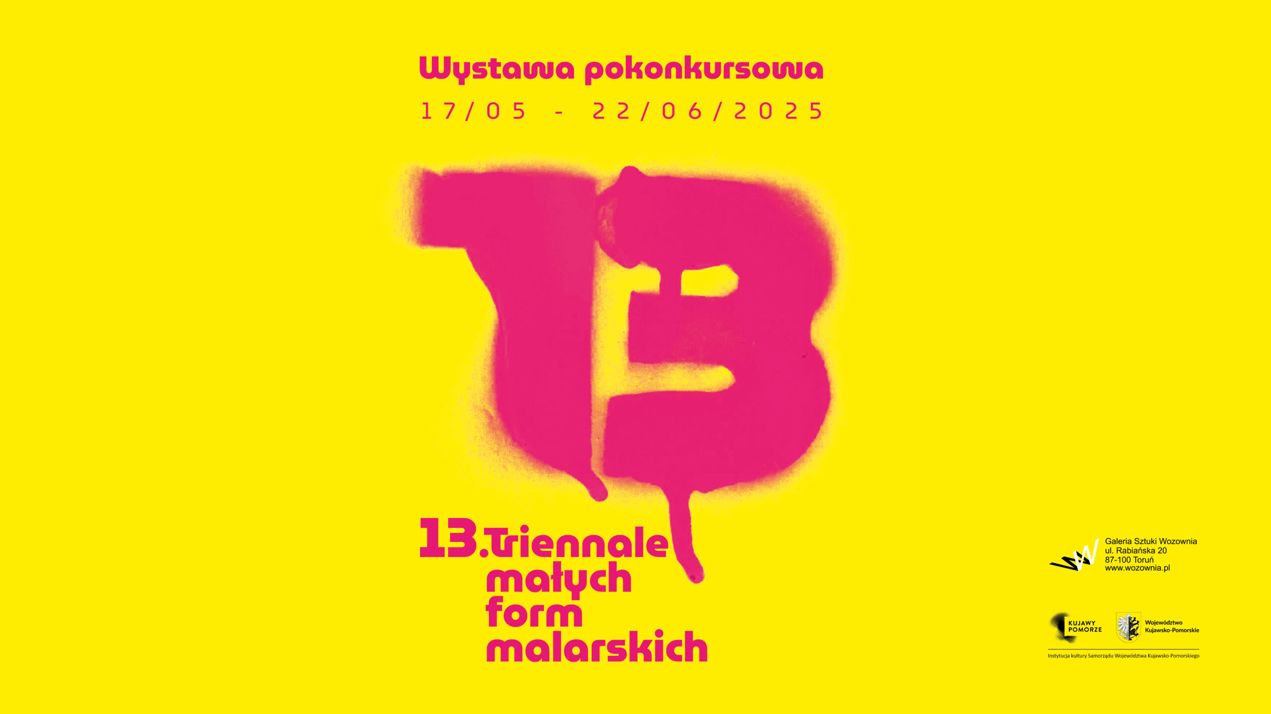 13. Triennale Małych Form Malarskich | Wystawa pokonkursowa